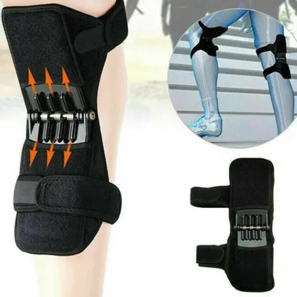 KNEEPAD - Spring Loaded POWER LEG Knee Joint Support Pads - REVEL.PK