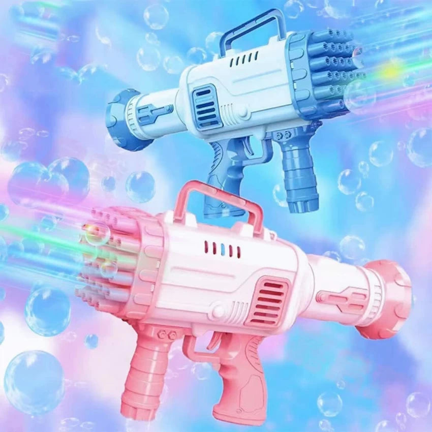 Bazooka Bubble Gun Bubble Maker Machine with 32 Holes