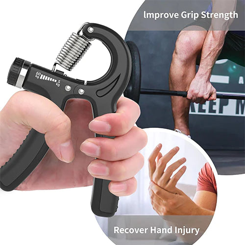 Adjustable Hand Grip Strength Trainer 10-60 KG Strength - REVEL.PK