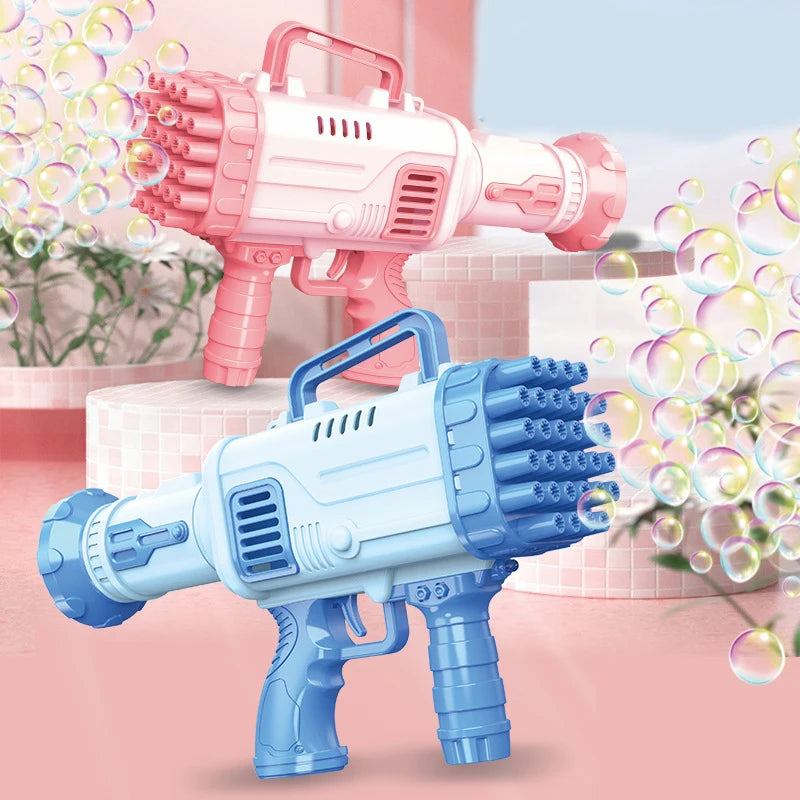 Bazooka Bubble Gun Bubble Maker Machine with 32 Holes