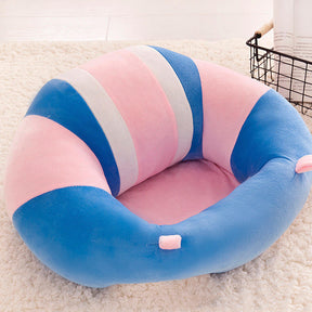 Baby Sofa Support Seat Plush Soft Baby Sofa Infant Learning To Sit Chair Soft Comfortable Baby Sofa For Baby - REVEL.PK