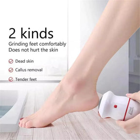 Find Back Callus Remover With Built-In Vacuum Electric Foot Grinder - REVEL.PK