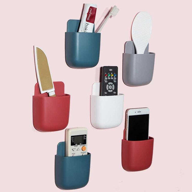 (Pack of 2) Wall mounted Mobile Phone Charging Holder