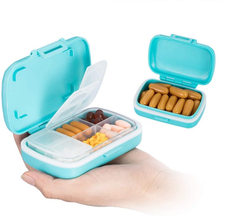 7 Compartment Pill Box Medicine Tablet Organizer - REVEL.PK