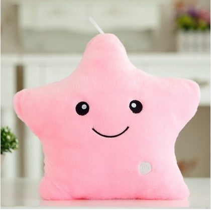 Soft Star Pillow With Glowing LED Light
