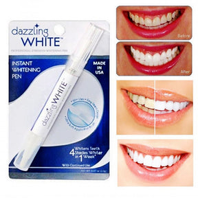 Dazzling White Instant Teeth Whitening Pen Cleaning Remove Stains Teeth Professional Whitening Pen - REVEL.PK