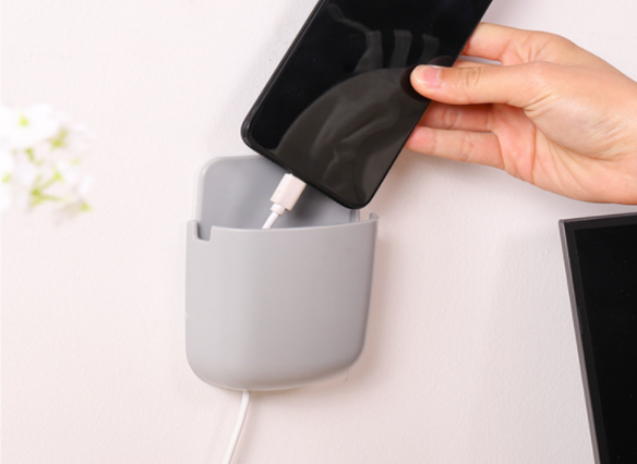 (Pack of 2) Wall mounted Mobile Phone Charging Holder