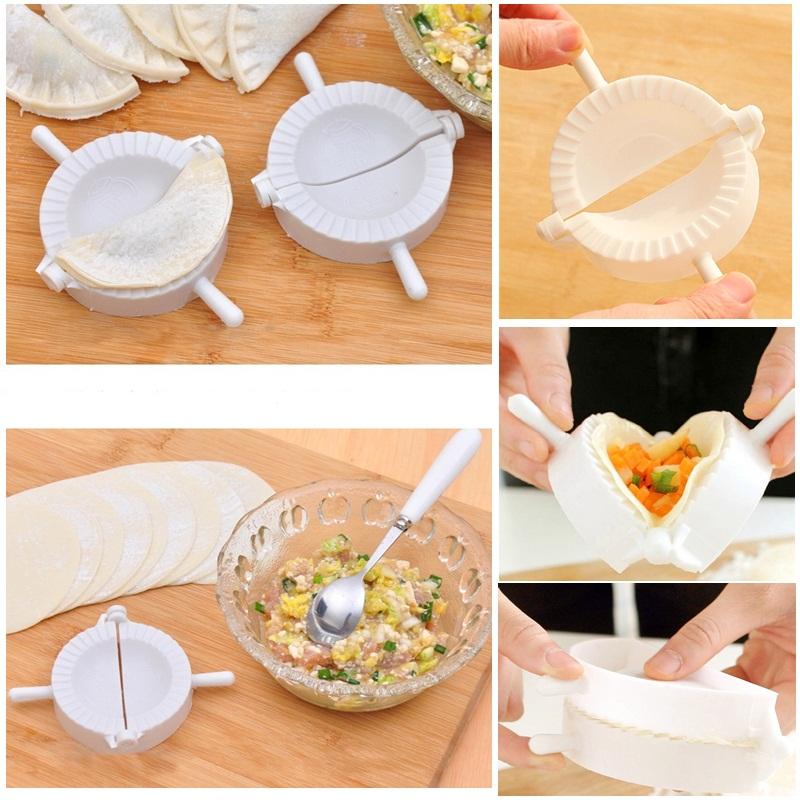 Pack of 3 Different Sizes Samosa Maker & Shaper - Dumpling Press Mold