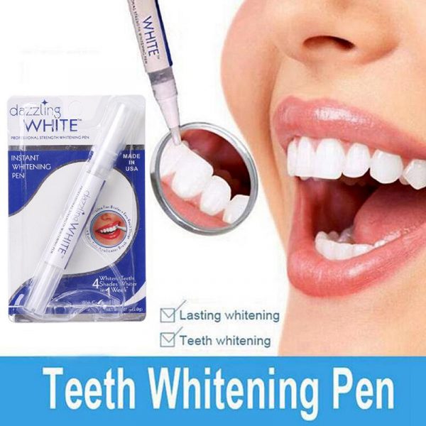 Dazzling White Instant Teeth Whitening Pen Cleaning Remove Stains Teeth Professional Whitening Pen - REVEL.PK