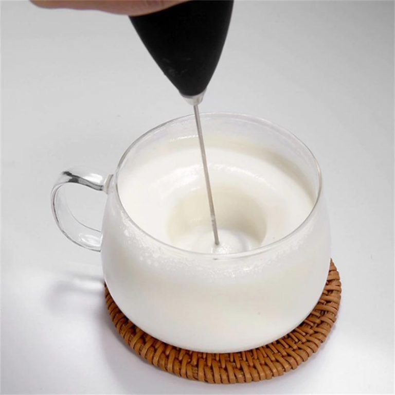 Mini Hand Beater Electric Machine Mixer Froth Whisker Lassi Maker for Milk Coffee Egg Beater - REVEL.PK