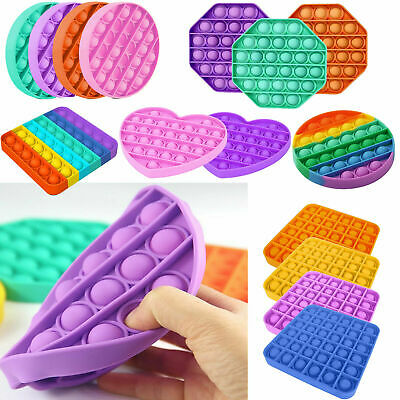 Pop it Bubble Pop Stress Ball Poppet Toy Sensory Fidget Toys