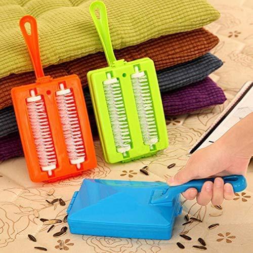 2 Brushes Heads Handheld Carpet Table Sweeper Crumb Brush Cleaner Roller - REVEL.PK