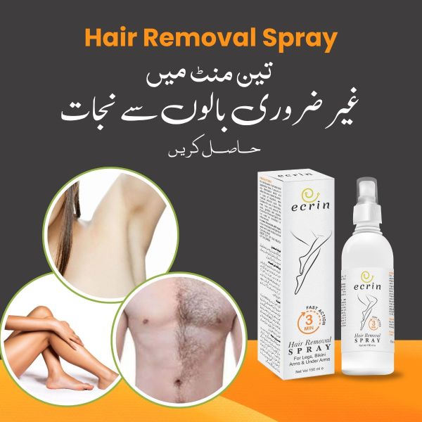 Ecrin Hair Removal Spray (Remove Hair In 3 Minutes)