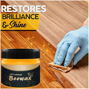 Beewax ,Furniture Polish ,Wood Seasoning Beewax - Wood Polish and Cleaner for Furniture Care (85g)  big size