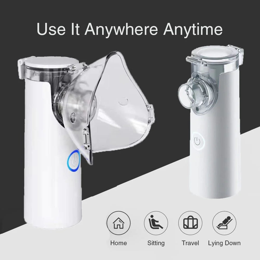 Portable Nebulizer - Nebulizer Machine for Adults and Kids, Mesh Nebulizer for Breathing Problems, Handheld Nebulizer