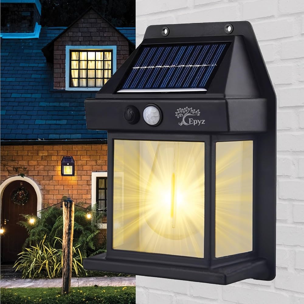 Rechargeable Solar Interaction Wall lamp BK-888