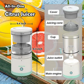 (Free home delivery) Citrus Juicer Squeezer Rechargeable Portable Juicer
