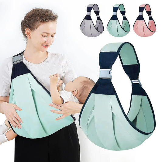 Baby Carrier Sling Wrap, Baby Carrier, Hands Free Baby Carrier, Adjustable 3D Baby Wrap Carrier