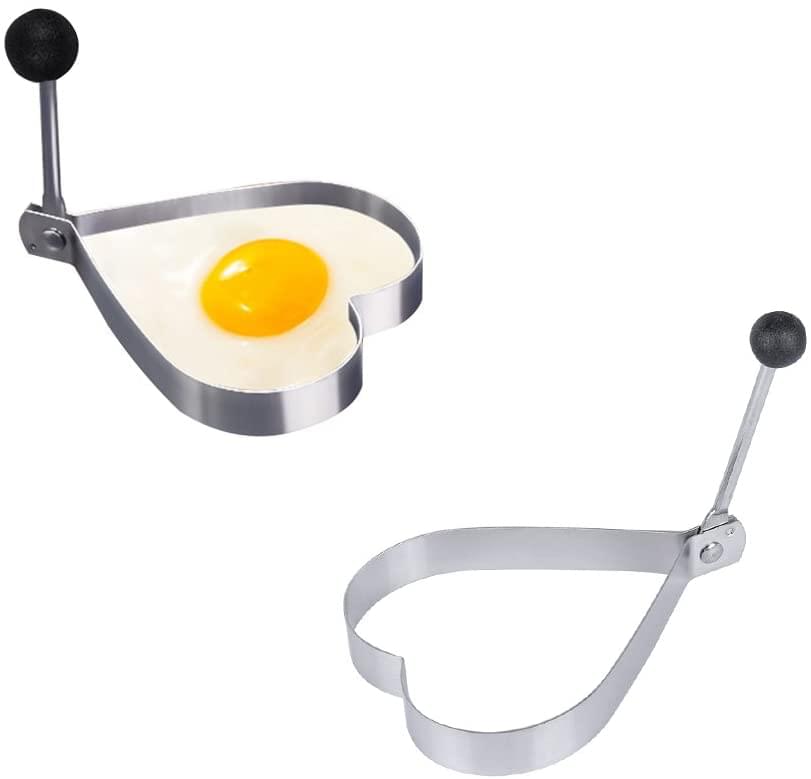 (Pack of 4) Egg Molds Stainless Steel Set for Kitchen - REVEL.PK