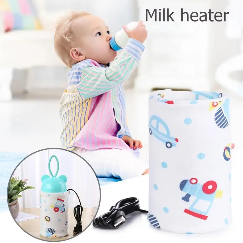 Portable USB Baby Bottle Warmer Outdoor Infant Milk Feeding Bottle Cover (free home delivery)