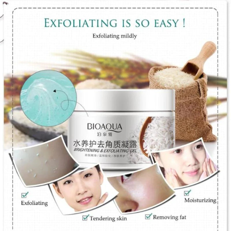 Bioaqua Deep Exfoliator Rice Gel Scrub