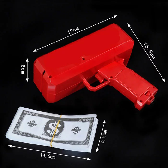 Supreme Money Gun Cash Cannon Make It Rain Gun Money Toy Gun