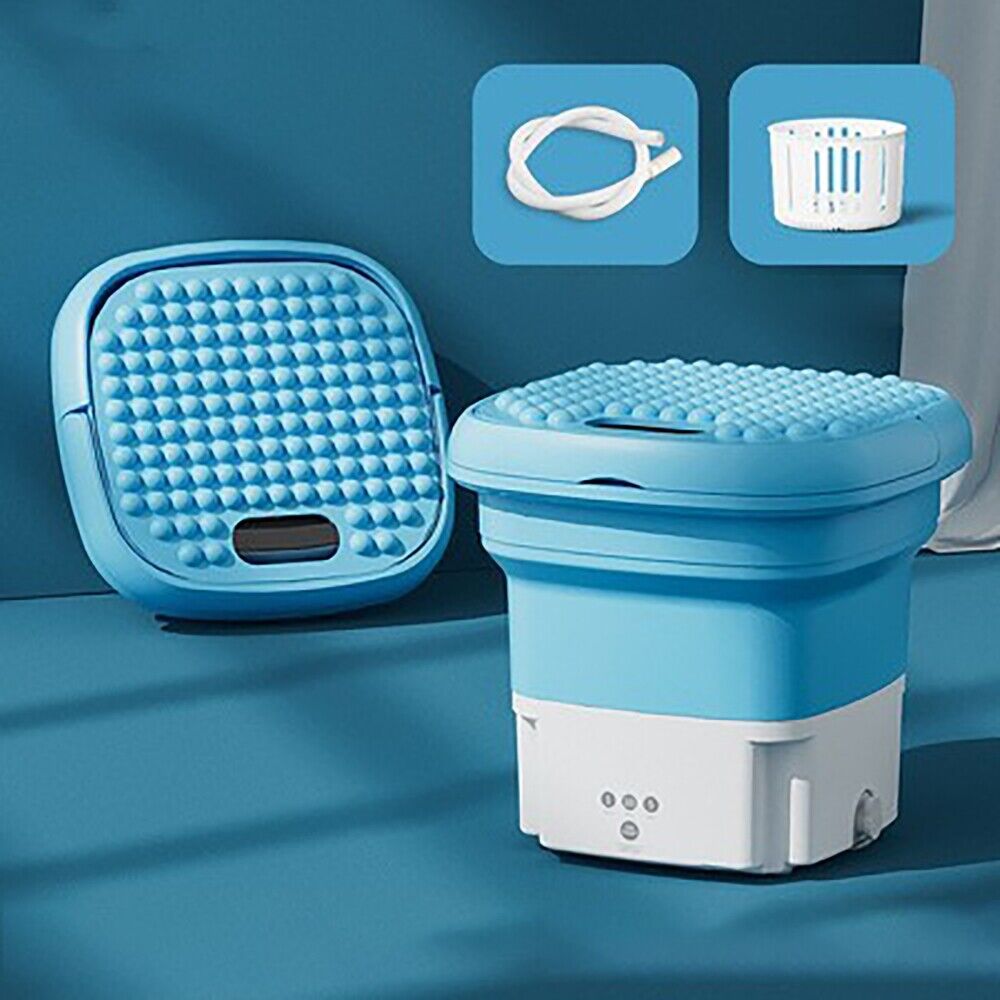 Portable Mini Folding Washing and Spin Dryer  Machine (Free home delivery)