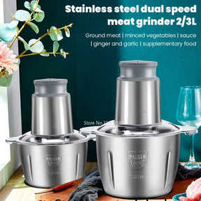 Silver Crust Chopper | Electric Meat Grinder (Free home delivery)