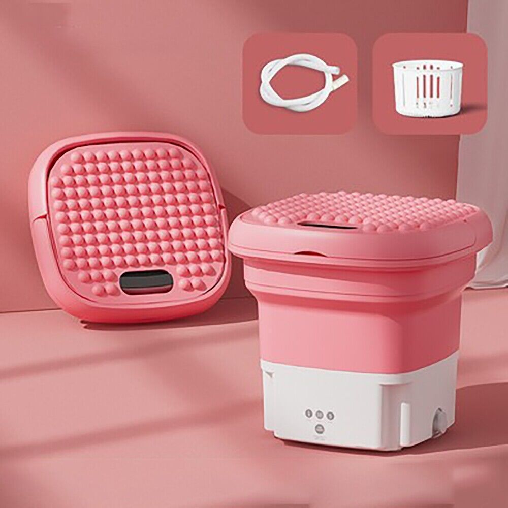 Portable Mini Folding Washing and Spin Dryer  Machine (Free home delivery)