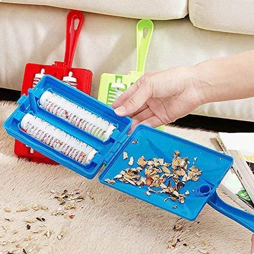 2 Brushes Heads Handheld Carpet Table Sweeper Crumb Brush Cleaner Roller - REVEL.PK