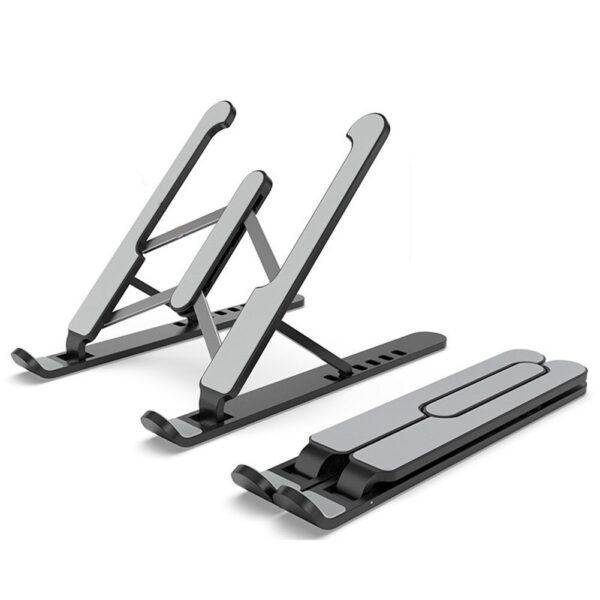 Laptop Stand - Foldable Non-slip Stand For Laptop And Tablet - Lightweight and Durable Plastic Laptop Stand