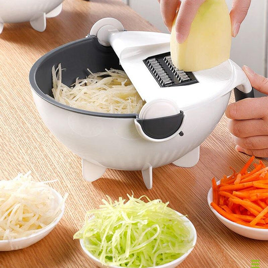 Multifunctional Vegetable Cutter With Drain Basket [free home delivery]