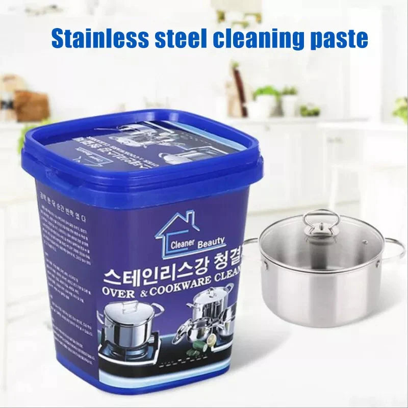 Kitchen Cleaning Paste - Cookware Cleaner Stainless Steel - 500gm - REVEL.PK