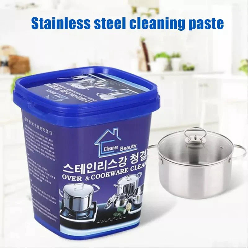 Kitchen Cleaning Paste - Cookware Cleaner Stainless Steel - 500gm