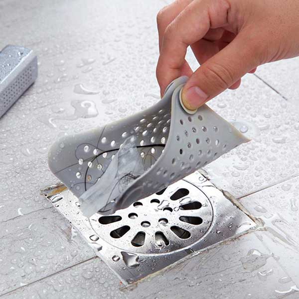 (Pack of 3) Star Sink Filter Silicone Rubber Five-Pointed Sea Star Drain Cover Sink Strainer Leakage Filter For Kitchen And Bathroom