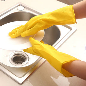 Rubber Washing Gloves for Kitchen Cleaning Use Dish Washing