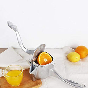 Manual Fruit Juicer – Lemon Squeezer – Stainless Steel Hand Squeezer -Large Size