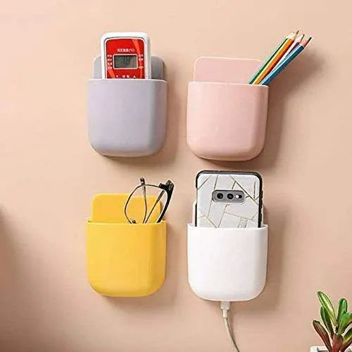 (Pack of 2) Wall mounted Mobile Phone Charging Holder
