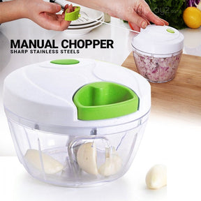 Manual Speedy Chopper Hand Pull Vegetable Chopper - REVEL.PK