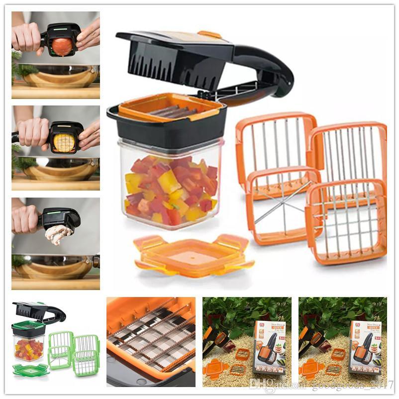 Products Nicer Dicer 5 in 1 Multi-Cutter - Quick Food Fruit Vegetable Cutter Slicer Speedy Chopper kitchen accessories