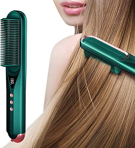 Hair Straightener Comb – Fast Heating & Anti-Scald