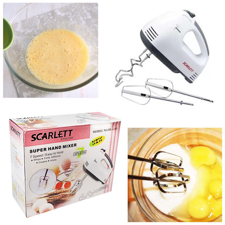 Electric Hand Mixer Blender, Automatic Whisker Blender - REVEL.PK