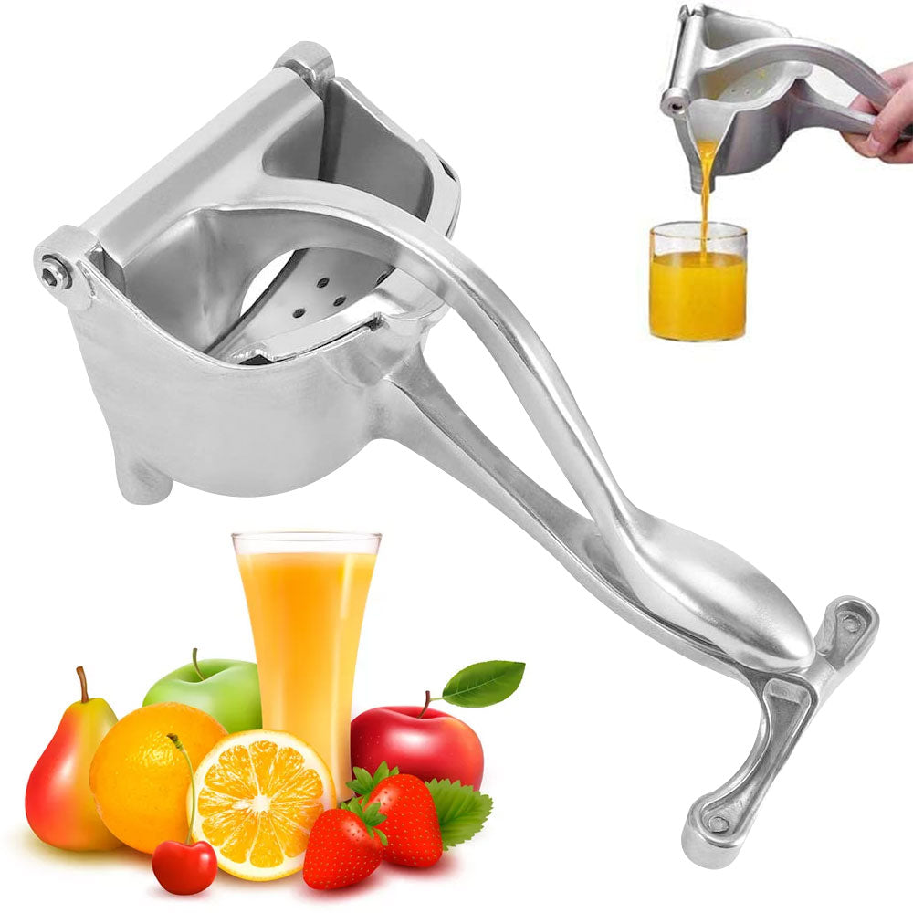 Manual Fruit Juicer – Lemon Squeezer – Stainless Steel Hand Squeezer -Large Size