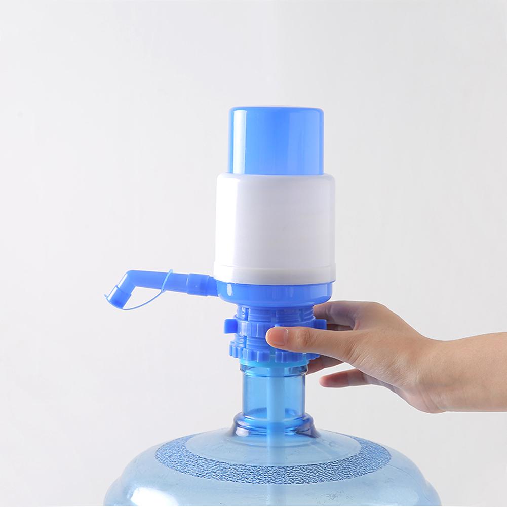 Portable Bottled Water Pump Plastic Manual Hand Press Drinking Water Dispenser Hand Press Water Pump