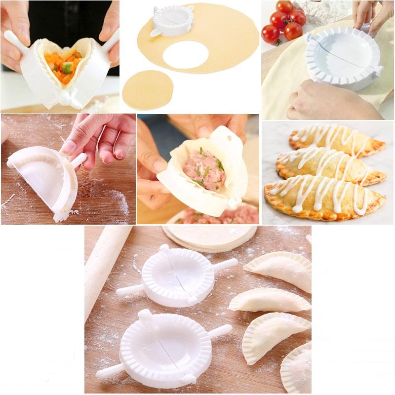 Pack of 3 Different Sizes Samosa Maker & Shaper - Dumpling Press Mold