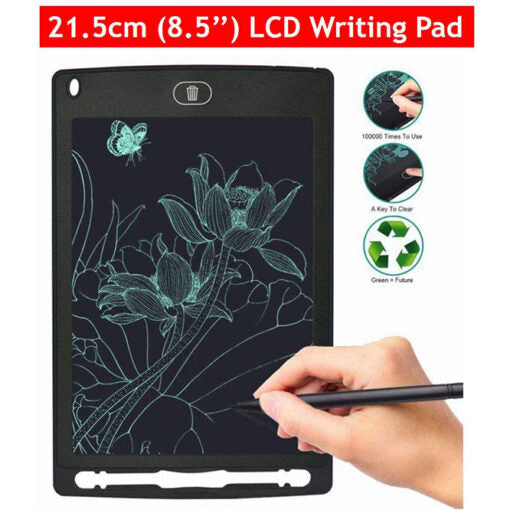 LCD Writing Tablet Pad For Kids Electric Drawing Board Digital Graphic Drawing Pad With Pen - REVEL.PK