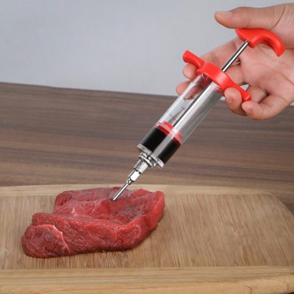 BBQ Meat Flavor Injector Needle Marinade Injector Chicken Flavor - REVEL.PK