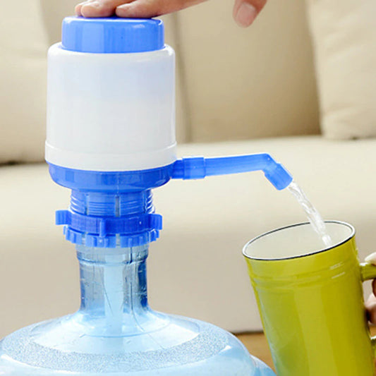 Portable Bottled Water Pump Plastic Manual Hand Press Drinking Water Dispenser Hand Press Water Pump