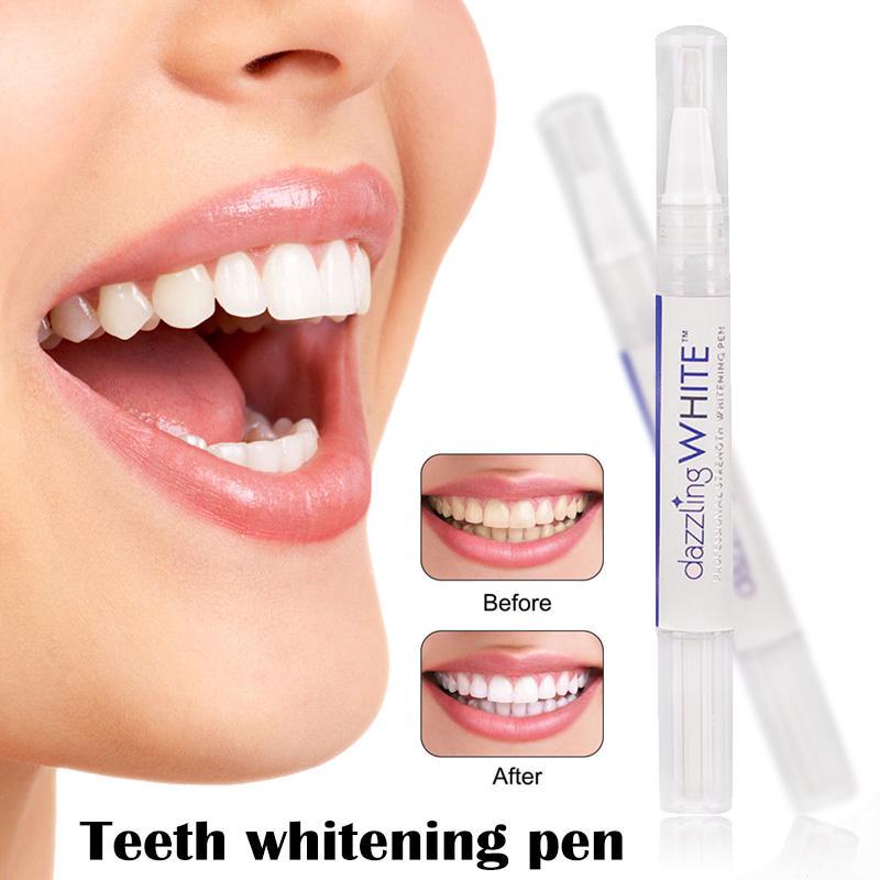 Dazzling White Instant Teeth Whitening Pen Cleaning Remove Stains Teeth Professional Whitening Pen - REVEL.PK