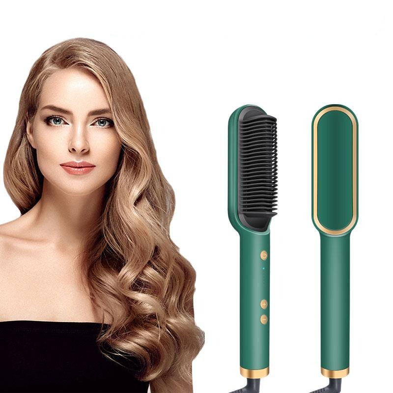 Hair Straightener Comb – Fast Heating & Anti-Scald